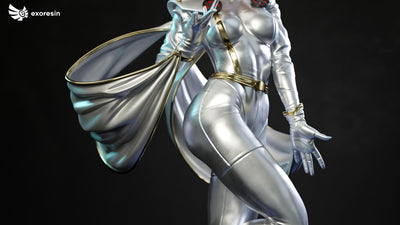 X-Force Storm (Version 2 - Silver) 1/4 Scale Statue by Exorez