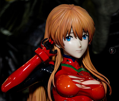 Rebuild of Evangelion - Asuka Shikinami Langley Damaged Plugsuit 1/2 Scale Statue