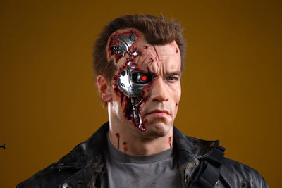 T-800 Life-Size Statue by Inner Studio