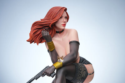 Black Widow (Deluxe) Statue by Cincronize Labs