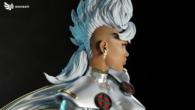 X-Force Storm (Version 2 - Silver) 1/4 Scale Statue by Exorez