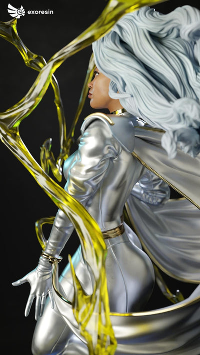 X-Force Storm (Version 2 - Silver) 1/4 Scale Statue by Exorez