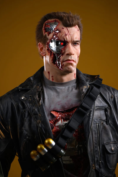 T-800 Life-Size Statue by Inner Studio