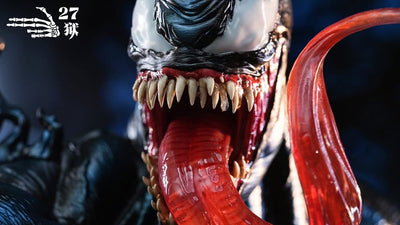 Venom 1/3 Scale Bust by 27abyss