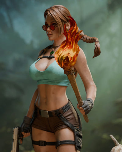Lara Croft 1/4 Scale Statue