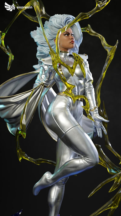 X-Force Storm (Version 2 - Silver) 1/4 Scale Statue by Exorez
