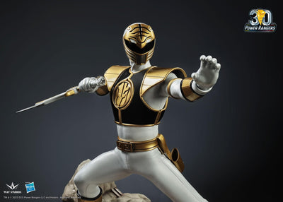 Mighty Morphin' Power Rangers - White Ranger 1/4 Scale Statue