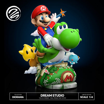 Super Mario Galaxy 2 1/4 Scale Statue by Dream Studio