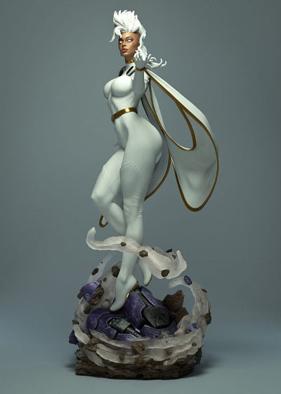 Wind Witch (White) 1/4 Scale Statue by AOX