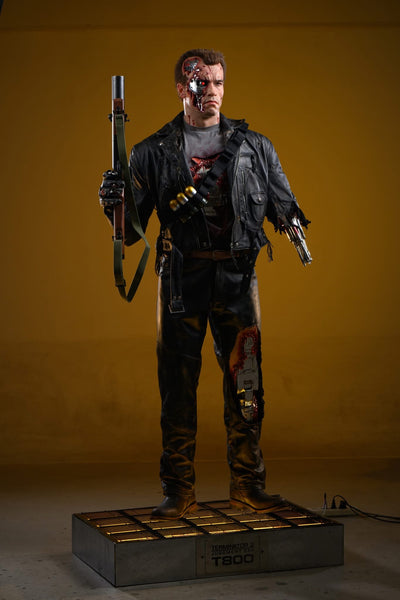 T-800 Life-Size Statue by Inner Studio