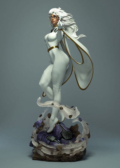 Wind Witch (White) 1/4 Scale Statue by AOX