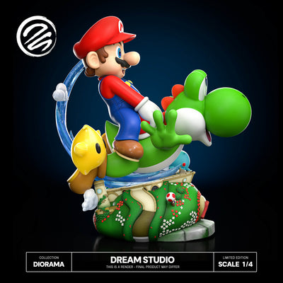 Super Mario Galaxy 2 1/4 Scale Statue by Dream Studio