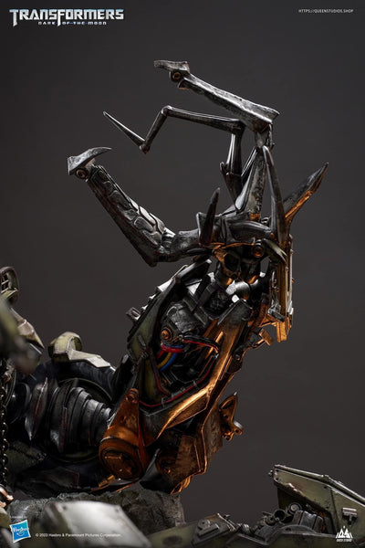 Megatron on Throne Statue