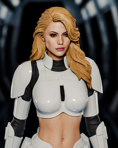 Female Stormtrooper 1/4 Scale Statue by Cincronize Labs