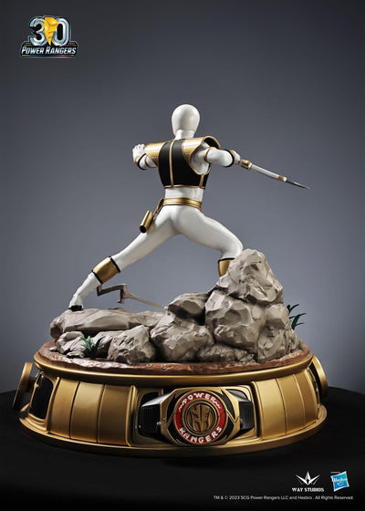 Mighty Morphin' Power Rangers - White Ranger 1/4 Scale Statue