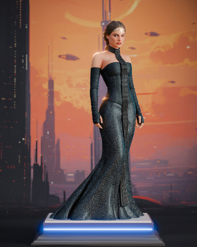 Haunted by the Kiss (Deluxe) 1/4 Scale Statue