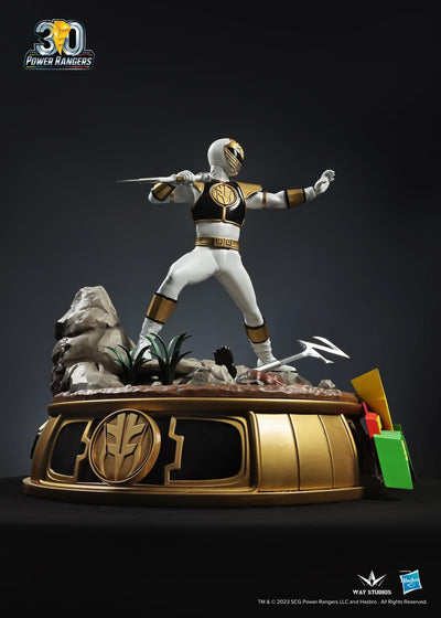 Mighty Morphin' Power Rangers - White Ranger 1/4 Scale Statue