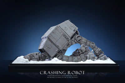 Hoth Crashing Robot (AT-AT) Statue by Force Laboratory