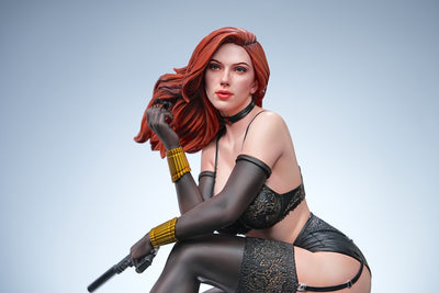 Black Widow (Regular) Statue by Cincronize Labs