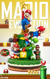 Mario Evolution Statue