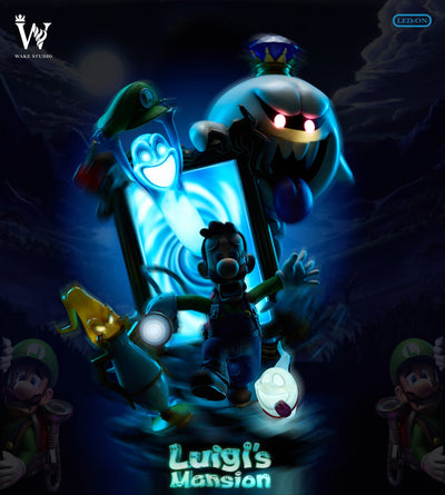 Luigi's Mansion Statue by Wake Studio