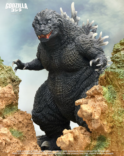 Alpha Kaiju Series - GMK Godzilla 2001 (DX Version) Statue