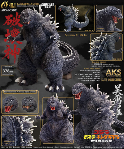 Alpha Kaiju Series - GMK Godzilla 2001 (DX Version) Statue