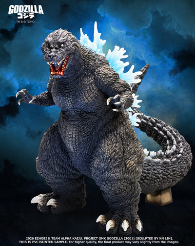 Alpha Kaiju Series - GMK Godzilla 2001 (GID Heat Ray Ltd. Ver.) Statue