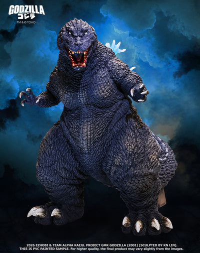 Alpha Kaiju Series - GMK Godzilla 2001 (GID Heat Ray Ltd. Ver.) Statue