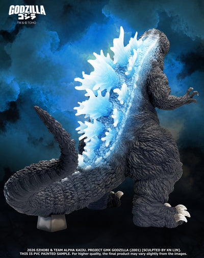 Alpha Kaiju Series - GMK Godzilla 2001 (GID Heat Ray Ltd. Ver.) Statue