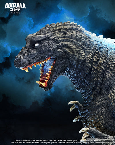 Alpha Kaiju Series - GMK Godzilla 2001 (GID Heat Ray Ltd. Ver.) Statue