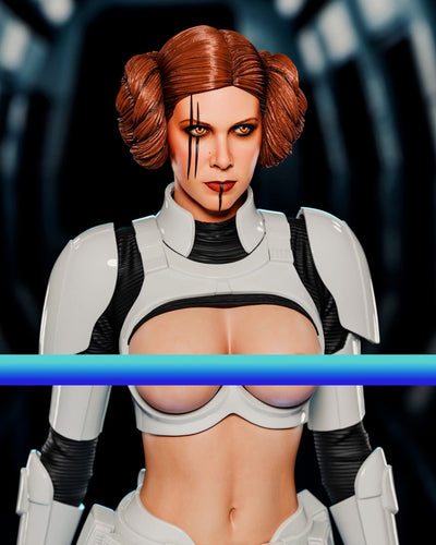 Female Stormtrooper 1/4 Scale Statue by Cincronize Labs