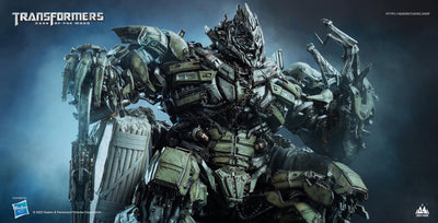 Megatron on Throne Statue