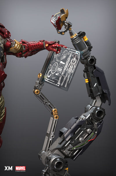 Iron Man - Suit Up (Ver. B) 1/4 Scale Statue