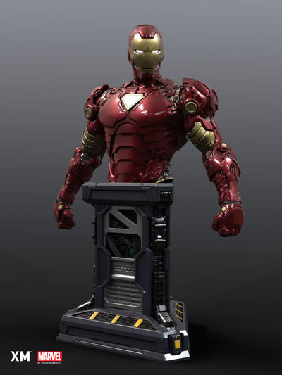 Iron Man - Suit Up (Ver. B) 1/4 Scale Statue