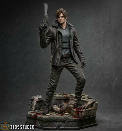 Resident Evil 4 - Leon Kennedy EX 1/4 Scale Statue