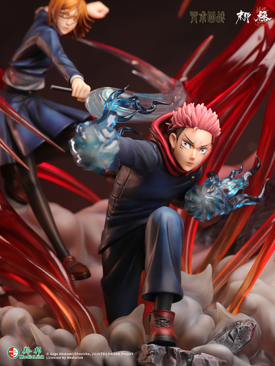 Jujutsu Kaisen - Yuji Itadori and Kugisaki Nobara - Black Flash 1/6 Scale Statue