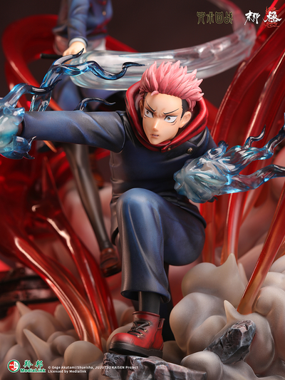 Jujutsu Kaisen - Yuji Itadori and Kugisaki Nobara - Black Flash 1/6 Scale Statue