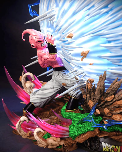 Goku Vs Kid Buu - Spirit Bomb Triumphant 1/4 Scale Statue - EXCLUSIVE VERSION