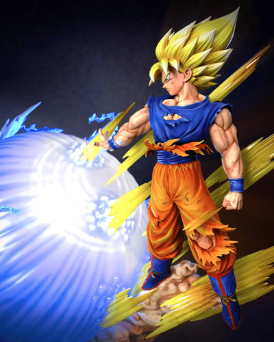 Goku Vs Kid Buu - Spirit Bomb Triumphant 1/4 Scale Statue - EXCLUSIVE VERSION
