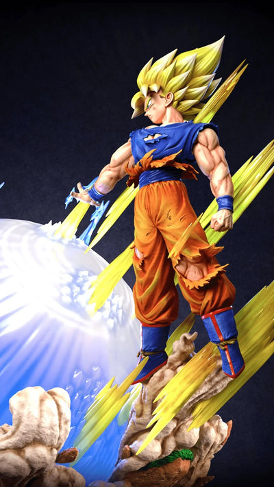 Goku Vs Kid Buu - Spirit Bomb Triumphant 1/4 Scale Statue - EXCLUSIVE VERSION
