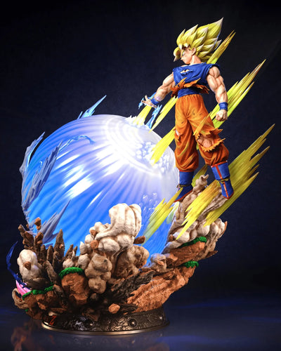 Goku Vs Kid Buu - Spirit Bomb Triumphant 1/4 Scale Statue - EXCLUSIVE VERSION