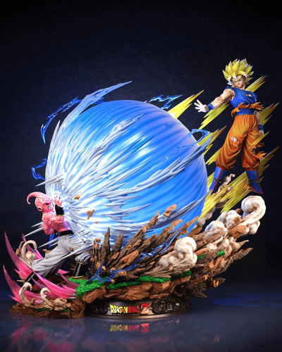 Goku Vs Kid Buu - Spirit Bomb Triumphant 1/4 Scale Statue - EXCLUSIVE VERSION