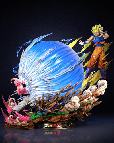 Goku Vs Kid Buu - Spirit Bomb Triumphant 1/4 Scale Statue - EXCLUSIVE VERSION