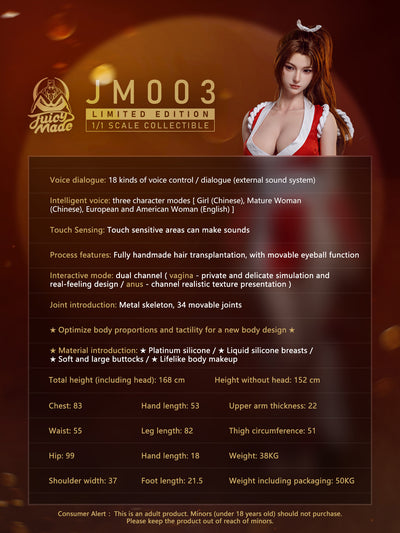 Female Fighter JM003 Life-Size Figure by Juicy Made Studio