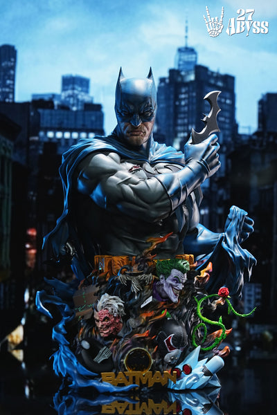 Batman (Blue) Life-Size Bust by 27Abyss