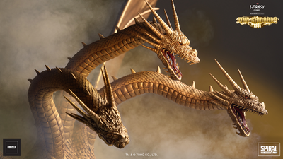 King Ghidorah 1991 84cm Statue
