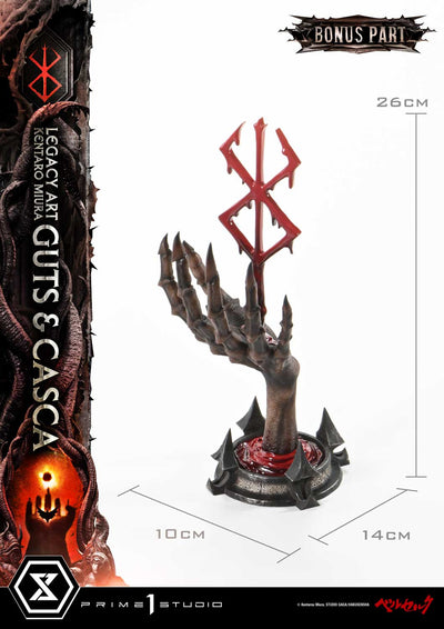Berserk - Guts & Casca (Bonus) 1/4 Scale Statue