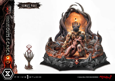 Berserk - Guts & Casca (Bonus) 1/4 Scale Statue