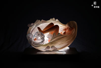 LING - The Cocoon Lady Statue